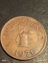 Монета 2 нови пенса1971г. Гърнзи Кралица Елизабет втора за КОЛЕКЦИЯ 53124, снимка 1