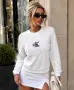 Calvin Klein Дамска Блуза С Дълъг Ръкав Келвин Клайн - 2 Цвята Код PAO-32, снимка 1
