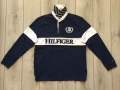 НОВА оригинална синя ръгби поло фланела блуза TOMMY HILFIGER размер L, снимка 4