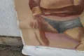 Рисунка масло върху платно, снимка 5