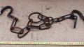 комплект ковани възрожденски белезници, пранги, окови , снимка 5