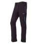 Дамски еластичен туристически черен панталон Furco - S, снимка 1