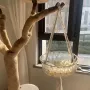 Бохемска висяща люлка, хамак, легло за котки, плетена за вашата котка, снимка 3