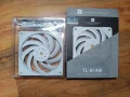 НОВ Thermalright TL-B14W 140 мм вентилатор за компютър, 1500 об./мин. S-FDB лагер / бял, снимка 6