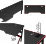 Геймърско бюро с аксесоари LJ-1909-160ALL, снимка 7