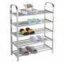 2480 Стелаж за обувки Метален с 5 и 6 рафта, снимка 11