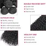 Комплект естествена бразилска коса PERISMODA Deep Wave, 35/40/45 см, снимка 3