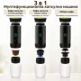 Преносима еспресо машина 3 в 1 с USB зарядно, 20 бара – мини кафемашина за капсули и мляно кафе, снимка 4