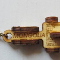  Автентичен дървен ключодържател-юрта от Монголия, снимка 7 - Други ценни предмети - 29198566