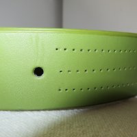 Красив зелен колан с дължина 78,5 см , снимка 3 - Колани - 38881963