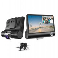 Видеорегистратор Amio HD DVR VIDEO CAR DVR с двойна камера и Камера за задно виждане, снимка 3 - Аксесоари и консумативи - 32142209