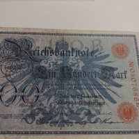 Райх банкнота - Германия - 100 марки / 1908 година- 17919, снимка 2 - Нумизматика и бонистика - 31035166