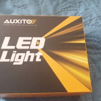 LED Крушки AUXITO 2 бр. H7 с вентилатор, 20000LM с вентилатор, Turbo, снимка 4 - Аксесоари и консумативи - 44327162