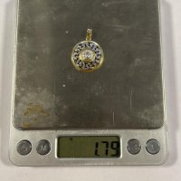 Златна висулка 14к/1.79 гр. , снимка 2 - Колиета, медальони, синджири - 39032376
