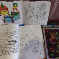Книги за оцветяване - комплекти, снимка 4 - Детски книжки - 24245129