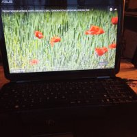 Лаптоп Асус 15.6 инча, 4 рам памет, 500 хард диск, преинсталиран Windows 7, снимка 1 - Лаптопи за дома - 38757300