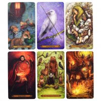 Forest of Enchantment Tarot - карти Таро , снимка 10 - Други игри - 37369993