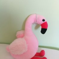 Фламинго за закачане на стъкло, снимка 1 - Плюшени играчки - 37564001