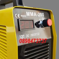 ММА-200А инверторен електрожен с дигитален дисплей, снимка 1 - Други машини и части - 30225513