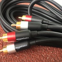 Amazon Basics / RCA Cables, снимка 3 - Други - 40337845