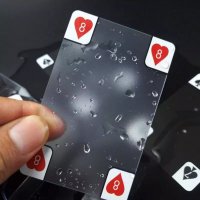 Прозрачни PVC Водоустойчиви пластика карти за игра на покер БЕЛОТ, снимка 4 - Карти за игра - 31727522