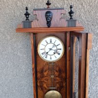 Голям стенен часовник - Carl Werner - Антика - 1900"г., снимка 9 - Антикварни и старинни предмети - 42636835