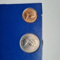 British Virgin Islands 1 c ,5 c,10 c,& 25 cents 1973 год. BUNC , снимка 5 - Нумизматика и бонистика - 34989494