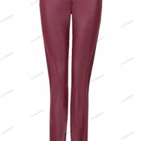 Дамски модни панталони от еко кожа, 3цвята - 023, снимка 6 - Панталони - 39436596
