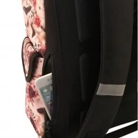 Раница с една преграда и един джоб, Меки презрамки, Подсилен гръб , 30x12x42 см, снимка 4 - Раници - 33889039