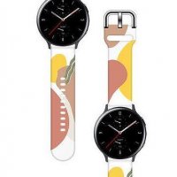 Разноцветна Камо Каишка (22мм) за Samsung Watch | Huawei Watch, снимка 6 - Смарт гривни - 38376940
