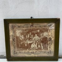 Стара колекционерска снимка в рамка. №2395, снимка 5 - Антикварни и старинни предмети - 36883886