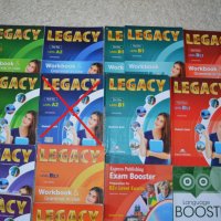 Учебници LEGACY A1, A2, B1, B 1.1, B2, B 2.1 + Exam booster for B2 и Language booster, снимка 2 - Учебници, учебни тетрадки - 43379336