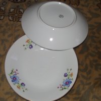  Порцеланови чинии за супа, снимка 1 - Чинии - 39637632