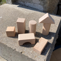 Дървени кубчета Beeboo - за 12м+, снимка 3 - Други - 44640345
