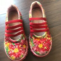 Обувки с пайети Lelli Kelly , снимка 1 - Детски обувки - 33749138