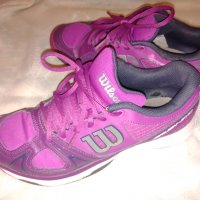 Дамски маратонки за тенис Wilson Rush-Evo Tennis Shoes, снимка 1 - Маратонки - 35449770