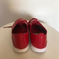 Дамски червени обувки естествена кожа 37, снимка 4 - Дамски ежедневни обувки - 38020980