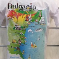 Нова детска тениска с трансферен печат България, Черно море, снимка 2 - Детски тениски и потници - 29898982