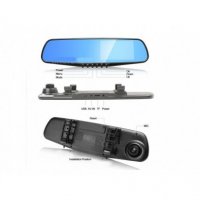 Видеорегистратор огледало Vehicle Blackbox 1044, DVR Full HD 1080P с камера за задно виждане, снимка 4 - Аксесоари и консумативи - 31675074