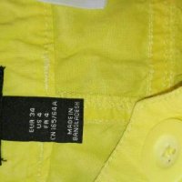 Жълта къса пола - трапец, на H&M🍀❤XS,S❤🍀арт.4340, снимка 7 - Поли - 37118465