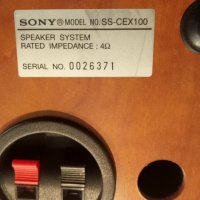 Sony SS-CEX100 двулентови тонколонки с бас рефлекс, снимка 3 - Тонколони - 30210819