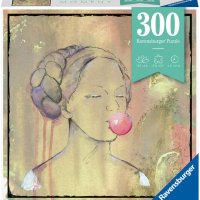 Ravensburger Puzzle Пъзел Bubblegumlady 300-Piece Puzzle, снимка 2 - Игри и пъзели - 37151526