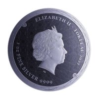 сребърна монета 1 oz оз Equilibrium 2022 инвестиционно сребро, снимка 1 - Нумизматика и бонистика - 42118101