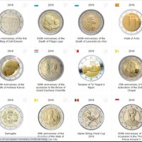 2 Евро монети (възпоменателни) емитирани 2019г, снимка 2 - Нумизматика и бонистика - 24408711