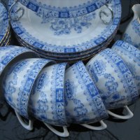 * Seltmann Weiden * - Dorothea China Blue - сервиз за чай !, снимка 5 - Сервизи - 42145785
