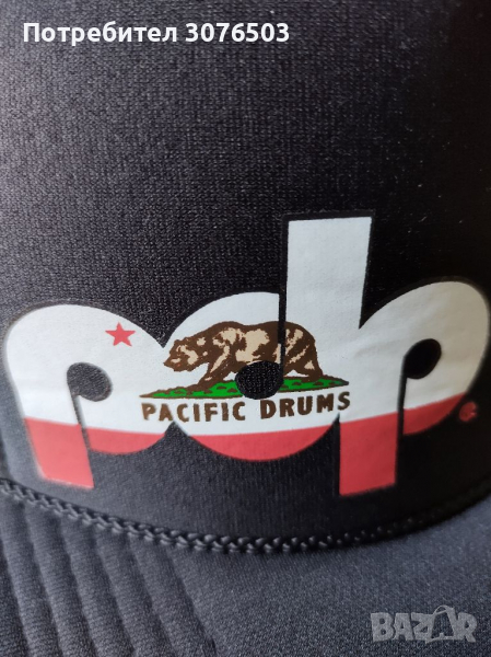 Black Cali Trucker Hat, снимка 1