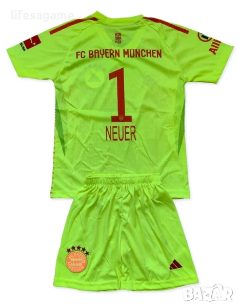 Детско - юношески вратарски футболен екип Байерн Мюнхен Нойер Bayern Munich Neuer, снимка 1