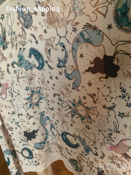 Шал с десен зодиакални знаци, снимка 1