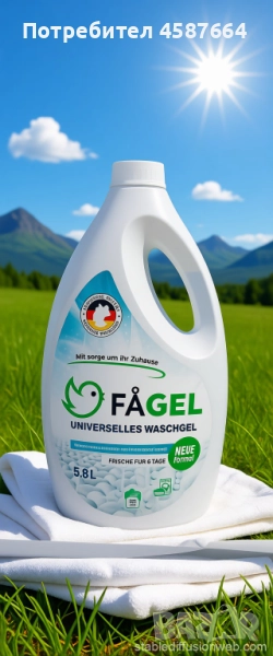 Течен перилен препарат 5,8L FÅGEL universal, снимка 1