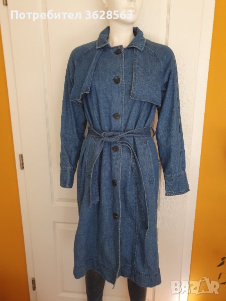 ДЪнков тренчкот Vero Moda, снимка 1